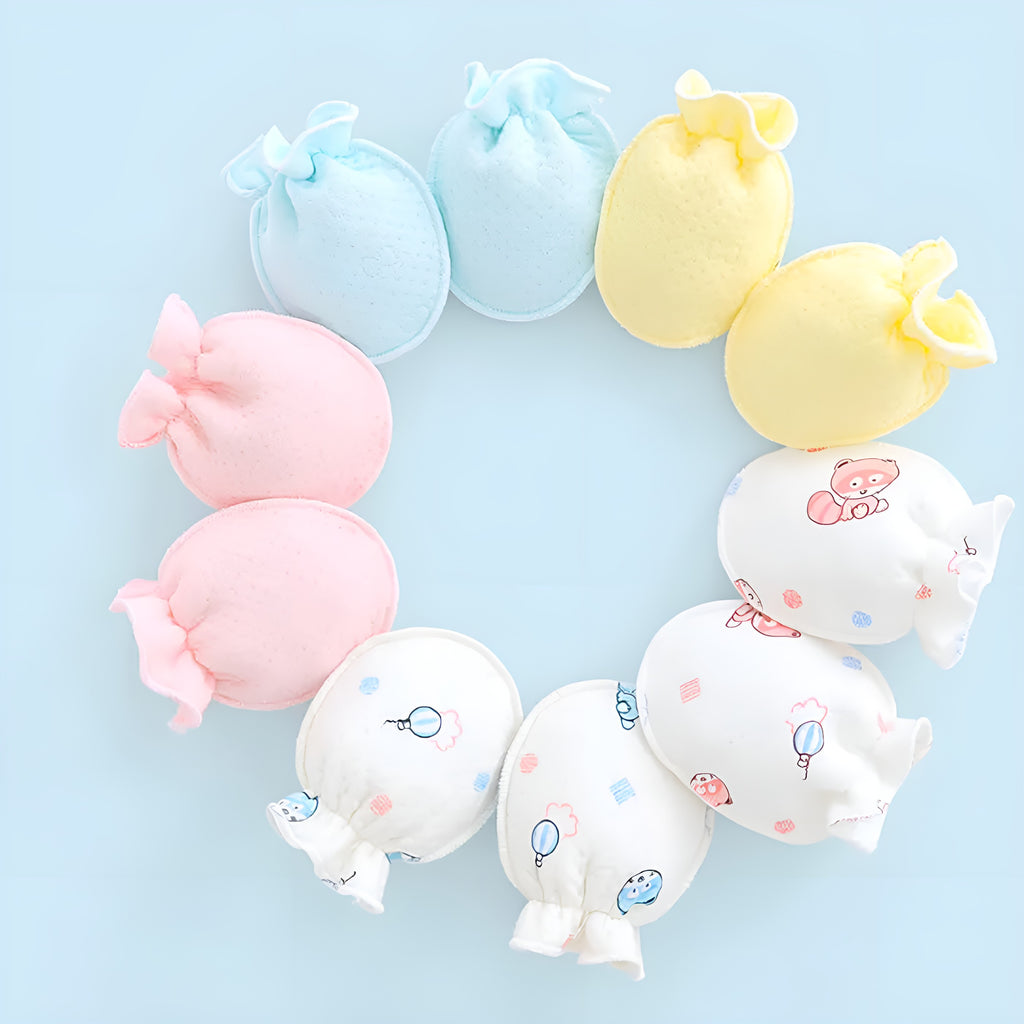 anti scratch baby mittens